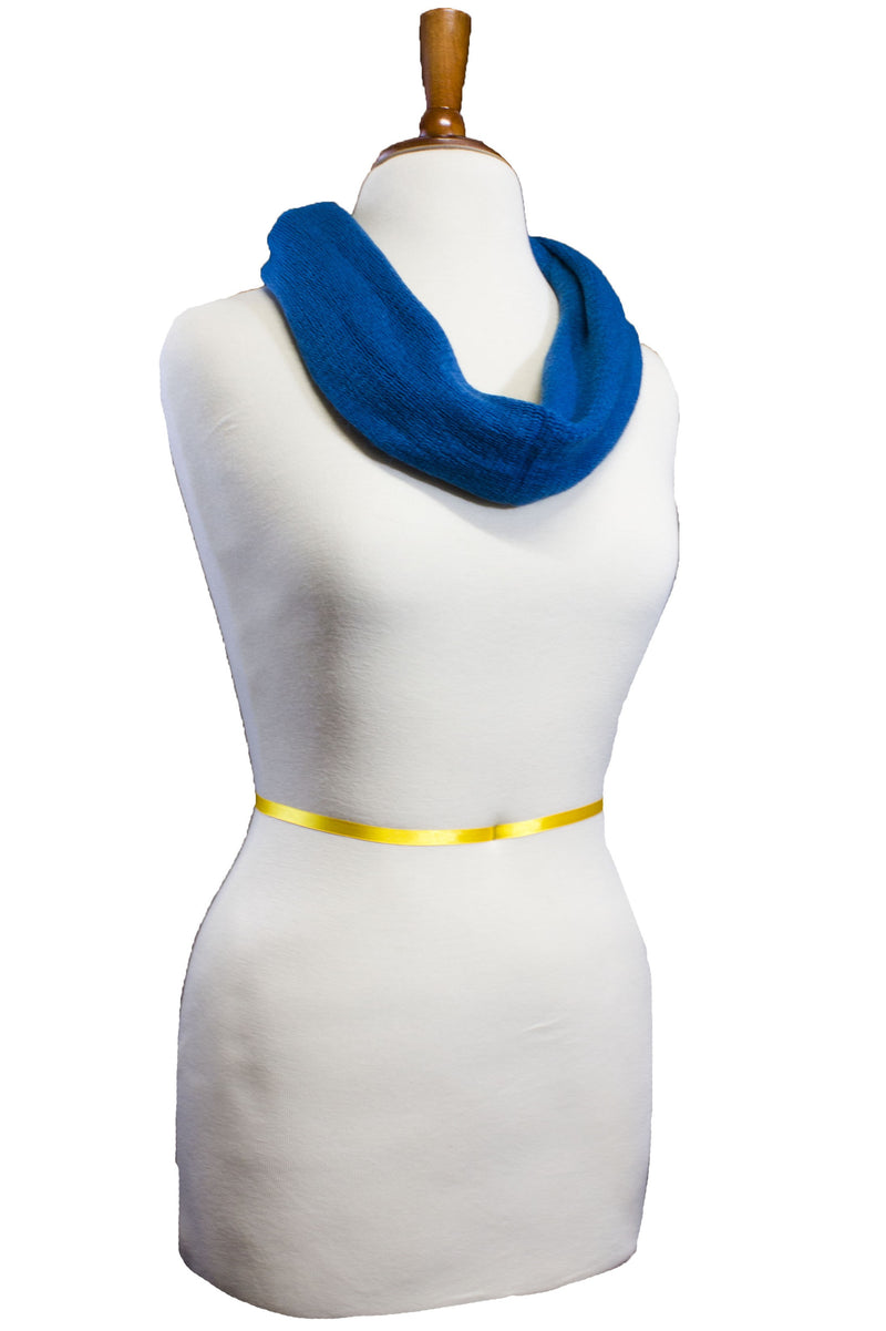 Royal Blue Infinity Scarf Circle Scarf Blue Scarf Jersey 